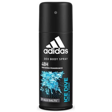 Adidas Ice Dive Deodorant 5 Fl Oz / 150ml Spray Developed with 